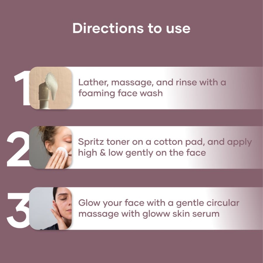 Spotless Skin Kit (Foaming Face Wash, Face Toner for Oily Skin & Vitamin C Serum)
