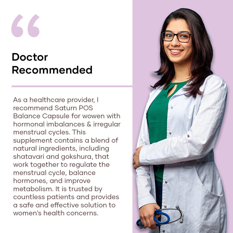 Saturn PCOS Capsules with Shatavari & Gokshura