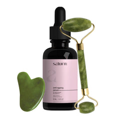 Anti Aging Combo (Anti-Aging Serum, Jade roller + Gua Sha)