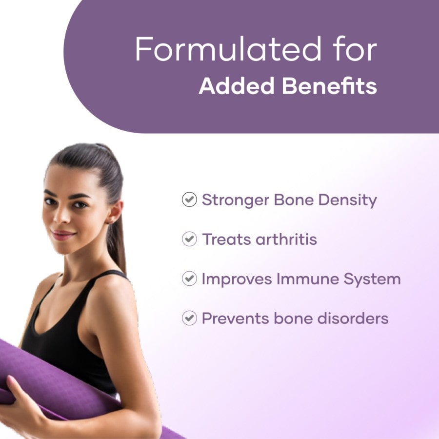 Vitamin D3 400 IU + Calcium 1000mg
