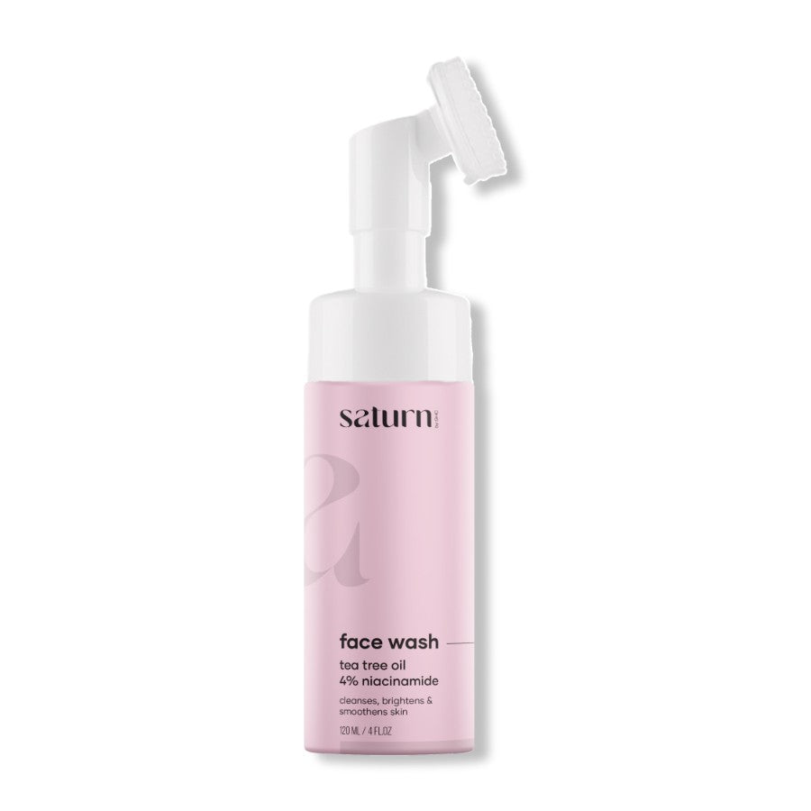 tea tree oil foaming face wash