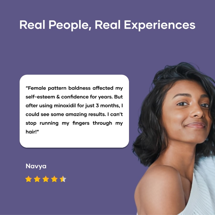 Minoxidil Solution for Hair Growth (60 ml) | Controls Hairfall