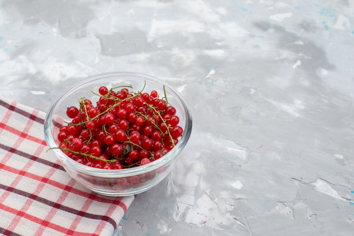 a bowl of lingonberries