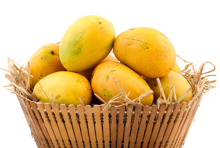 Mangoes kept in basket | does mango increase weight