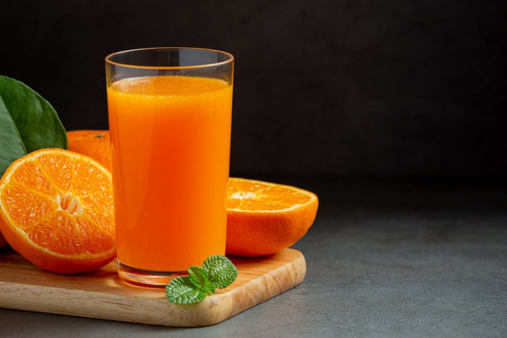 orange puree for thick hair