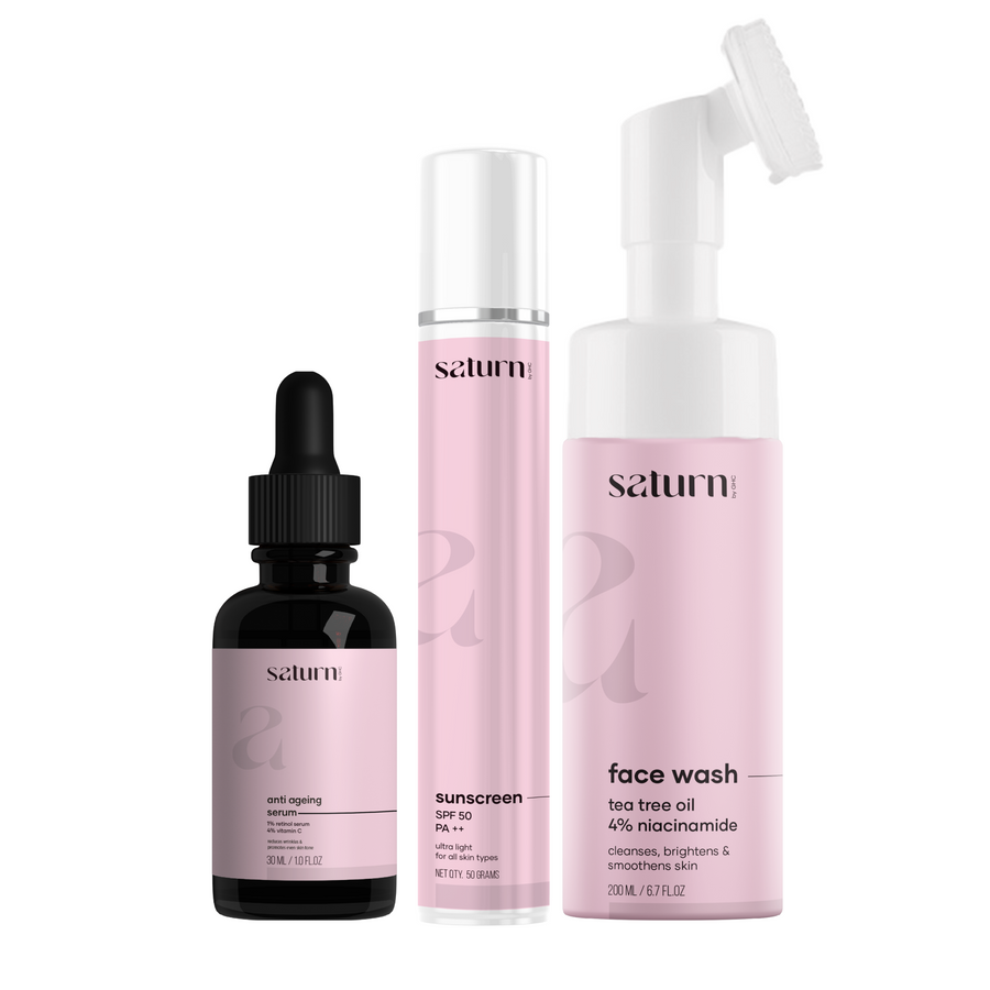 Saturn’s Radiant Skin Trio