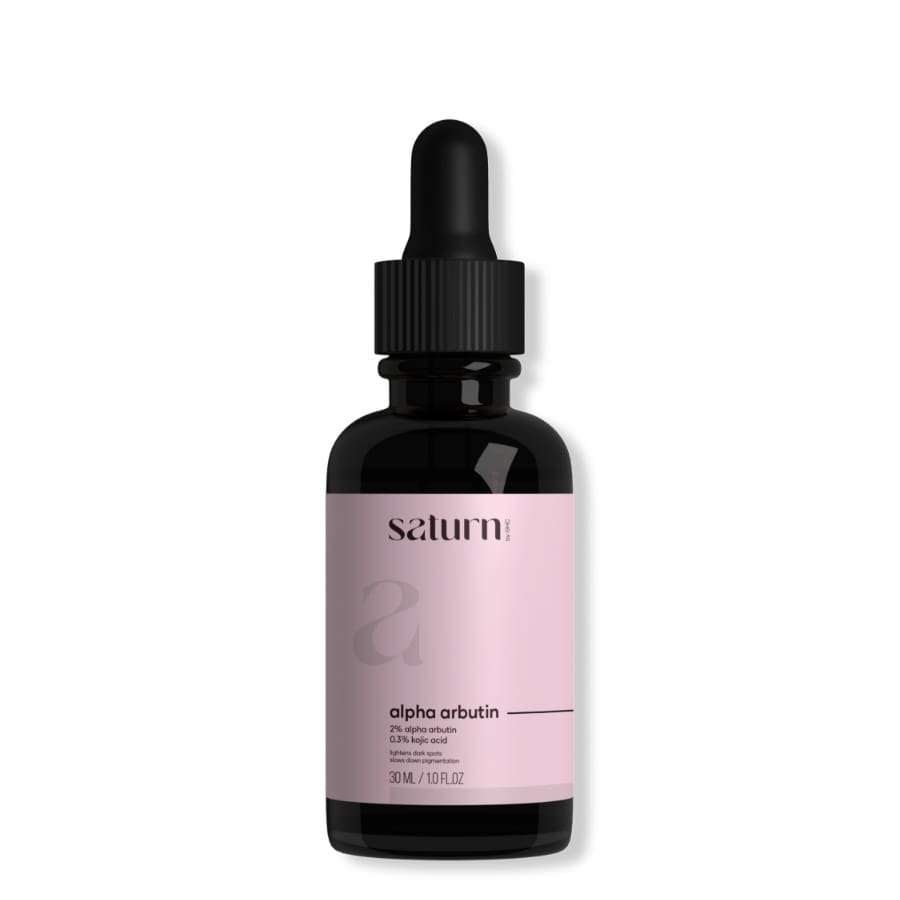 alpha arbutin serum by saturn