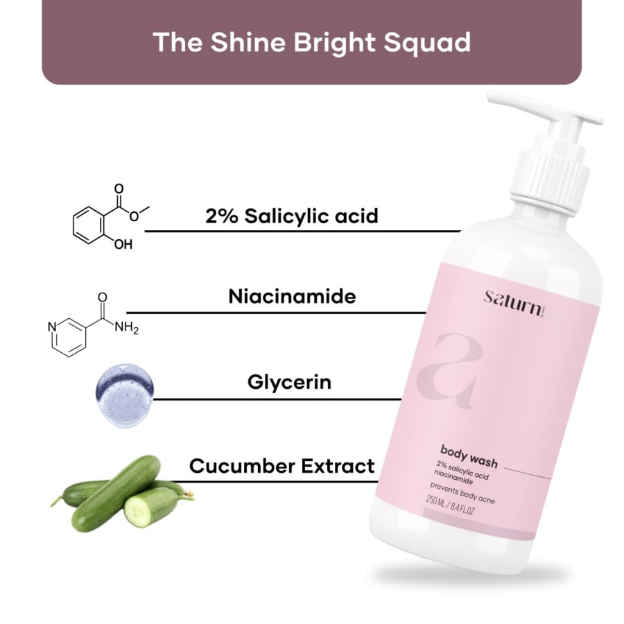 salicylic body wash ingredients