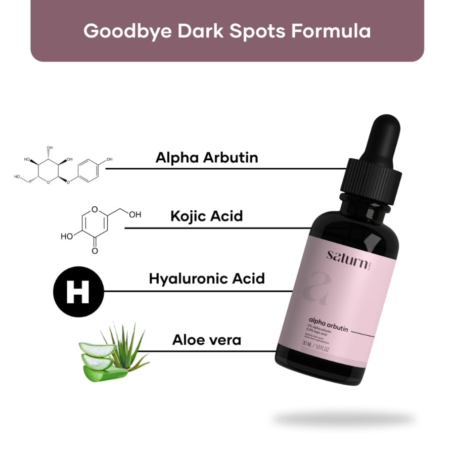 Best 2% Alpha Arbutin Serum for Dark Spots & Pigmentation 30 ml | Kojic acid Serum | Dark Spot Removal